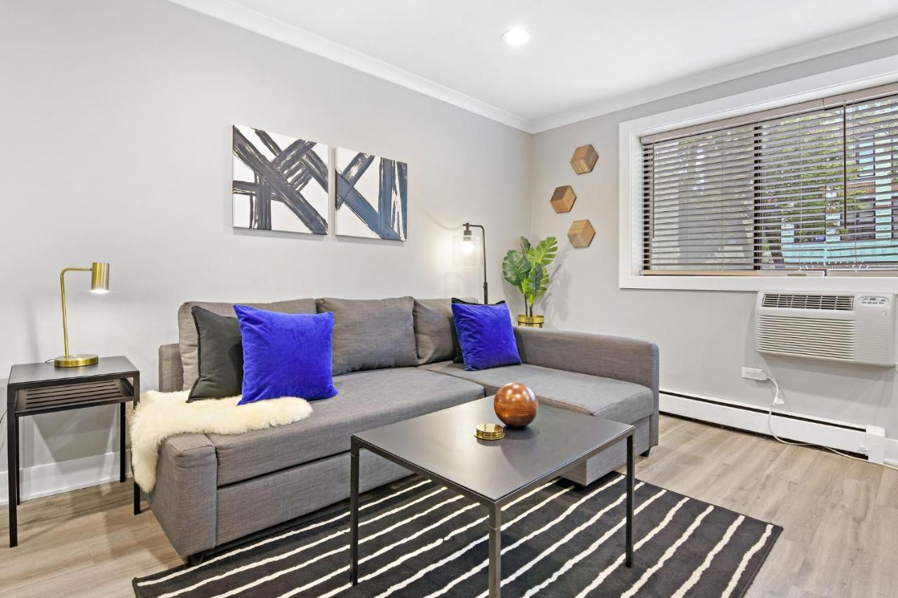 Sophisticated Studio Apartment With Modern Kitchen - Oakdale Od2 Rep 芝加哥 外观 照片