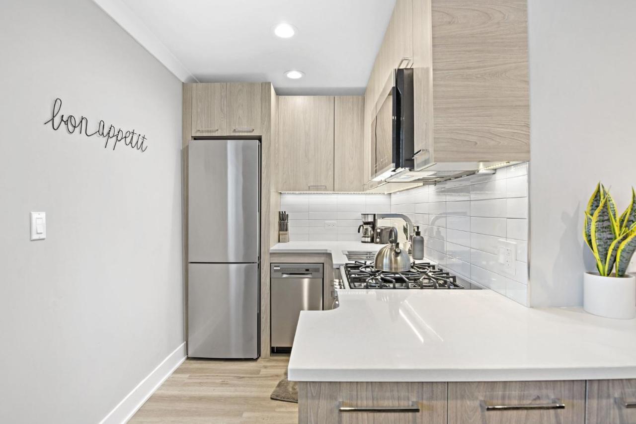 Sophisticated Studio Apartment With Modern Kitchen - Oakdale Od2 Rep 芝加哥 外观 照片