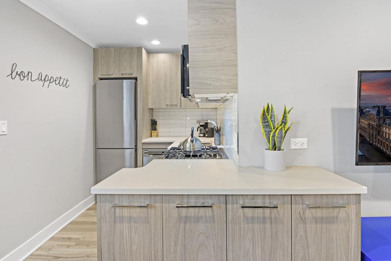 Sophisticated Studio Apartment With Modern Kitchen - Oakdale Od2 Rep 芝加哥 外观 照片
