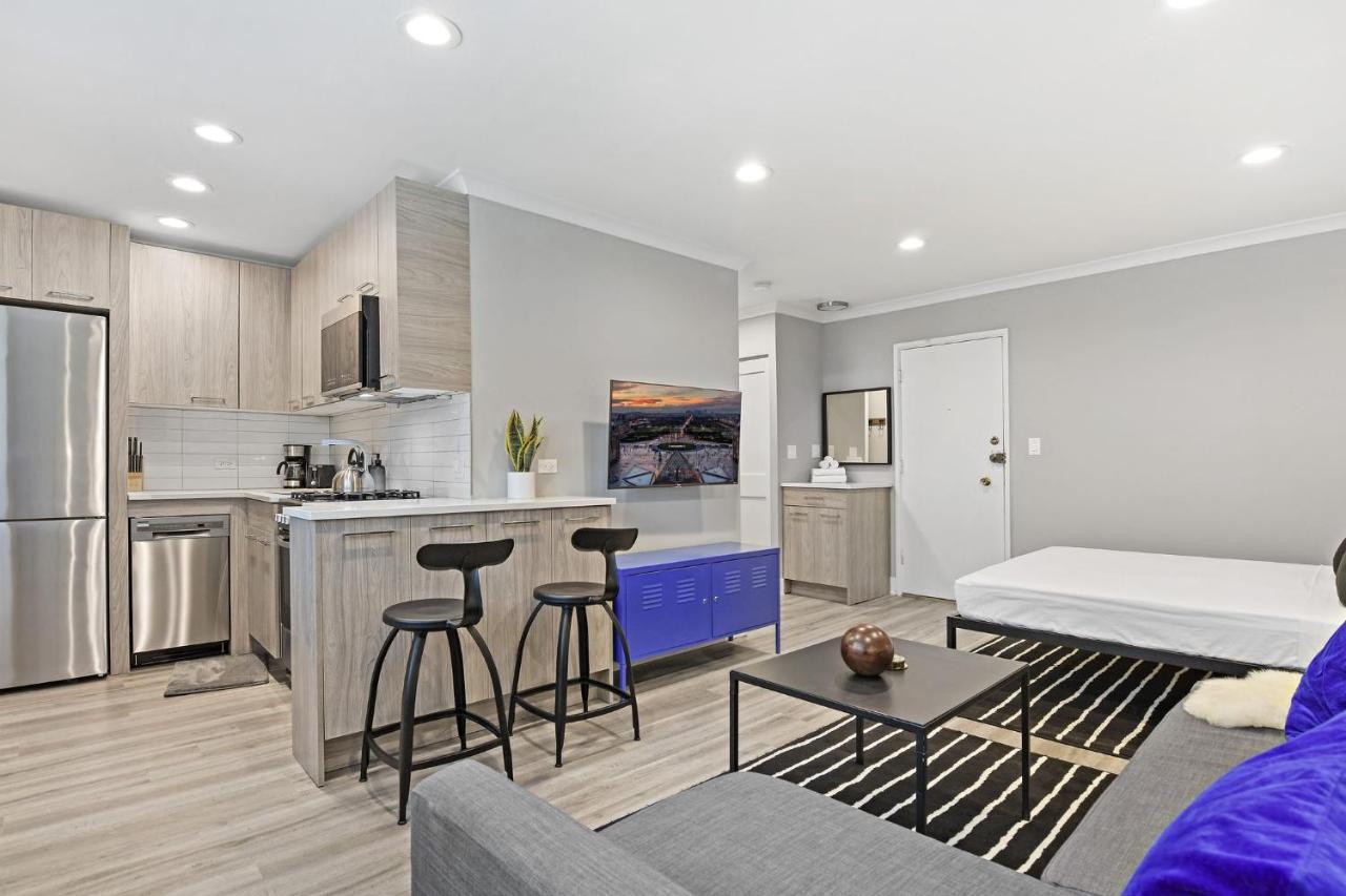 Sophisticated Studio Apartment With Modern Kitchen - Oakdale Od2 Rep 芝加哥 外观 照片